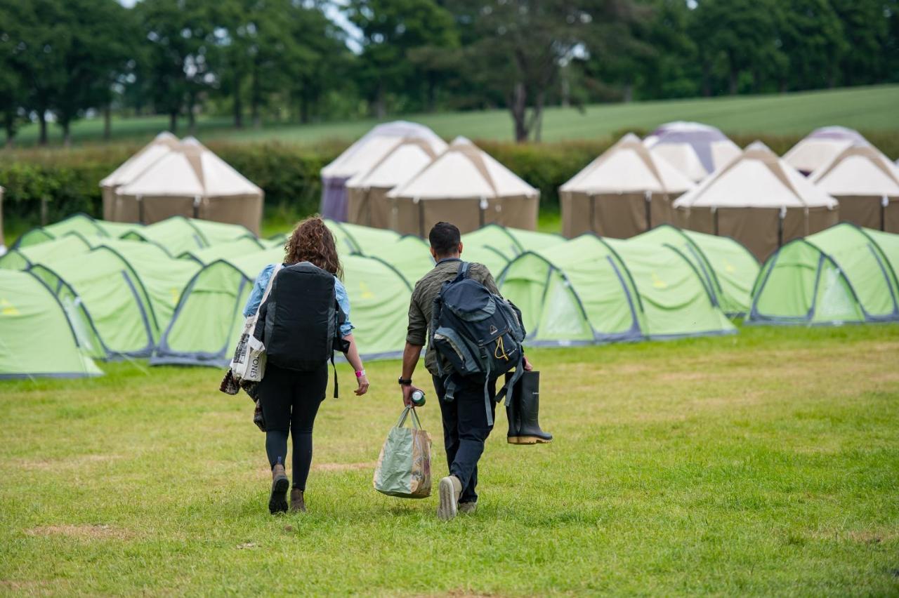 Festival Yurts Hay-On-Wye Hotel Buitenkant foto