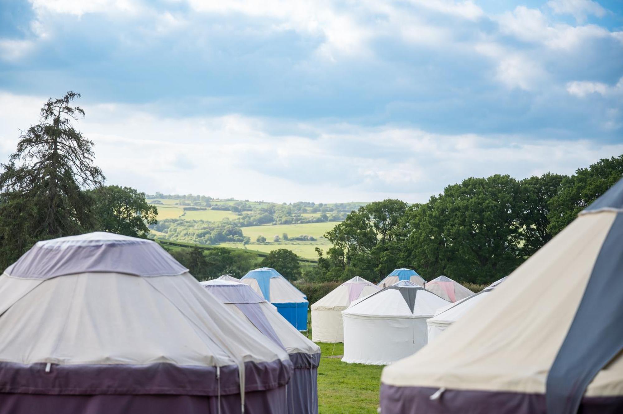 Festival Yurts Hay-On-Wye Hotel Buitenkant foto