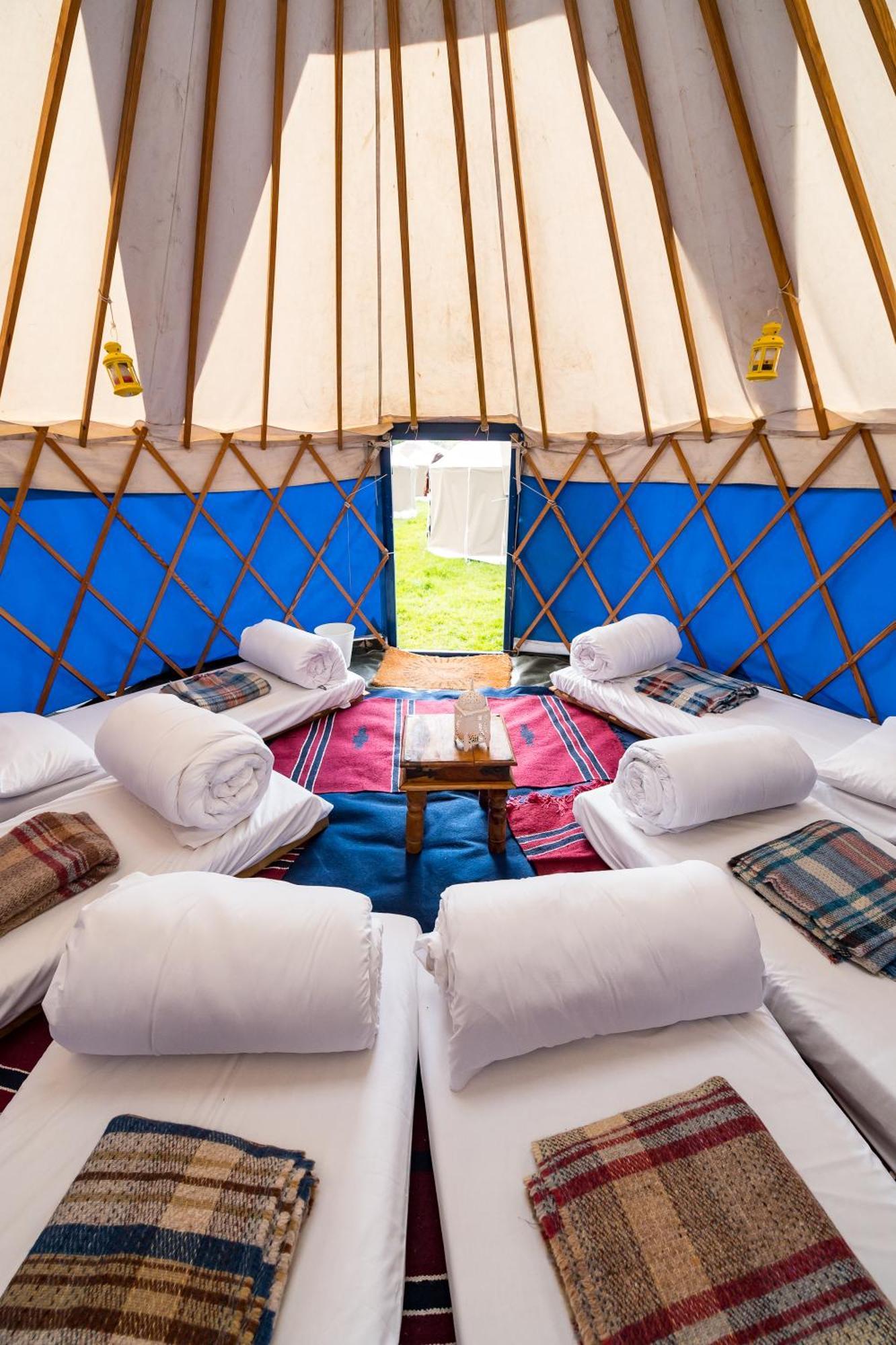 Festival Yurts Hay-On-Wye Hotel Buitenkant foto