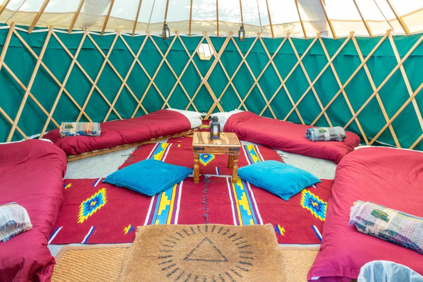 Festival Yurts Hay-On-Wye Hotel Buitenkant foto