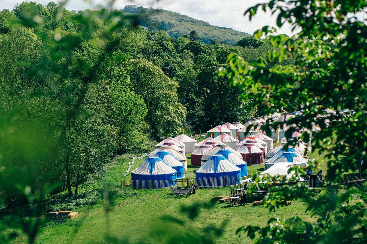 Festival Yurts Hay-On-Wye Hotel Buitenkant foto