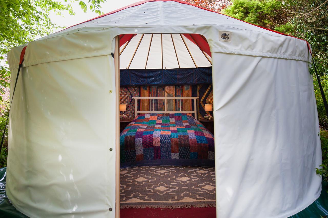 Festival Yurts Hay-On-Wye Hotel Buitenkant foto
