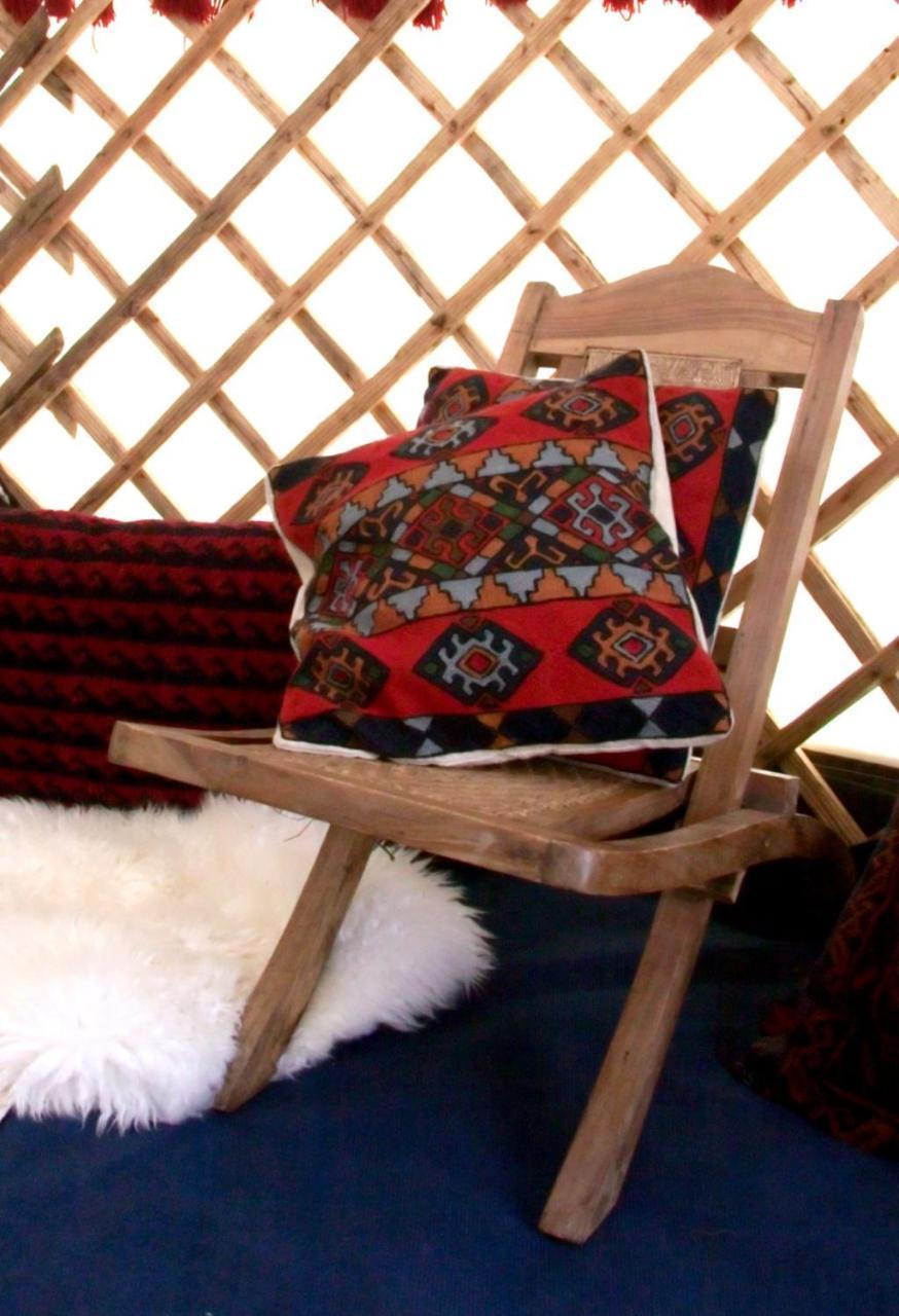 Festival Yurts Hay-On-Wye Hotel Buitenkant foto