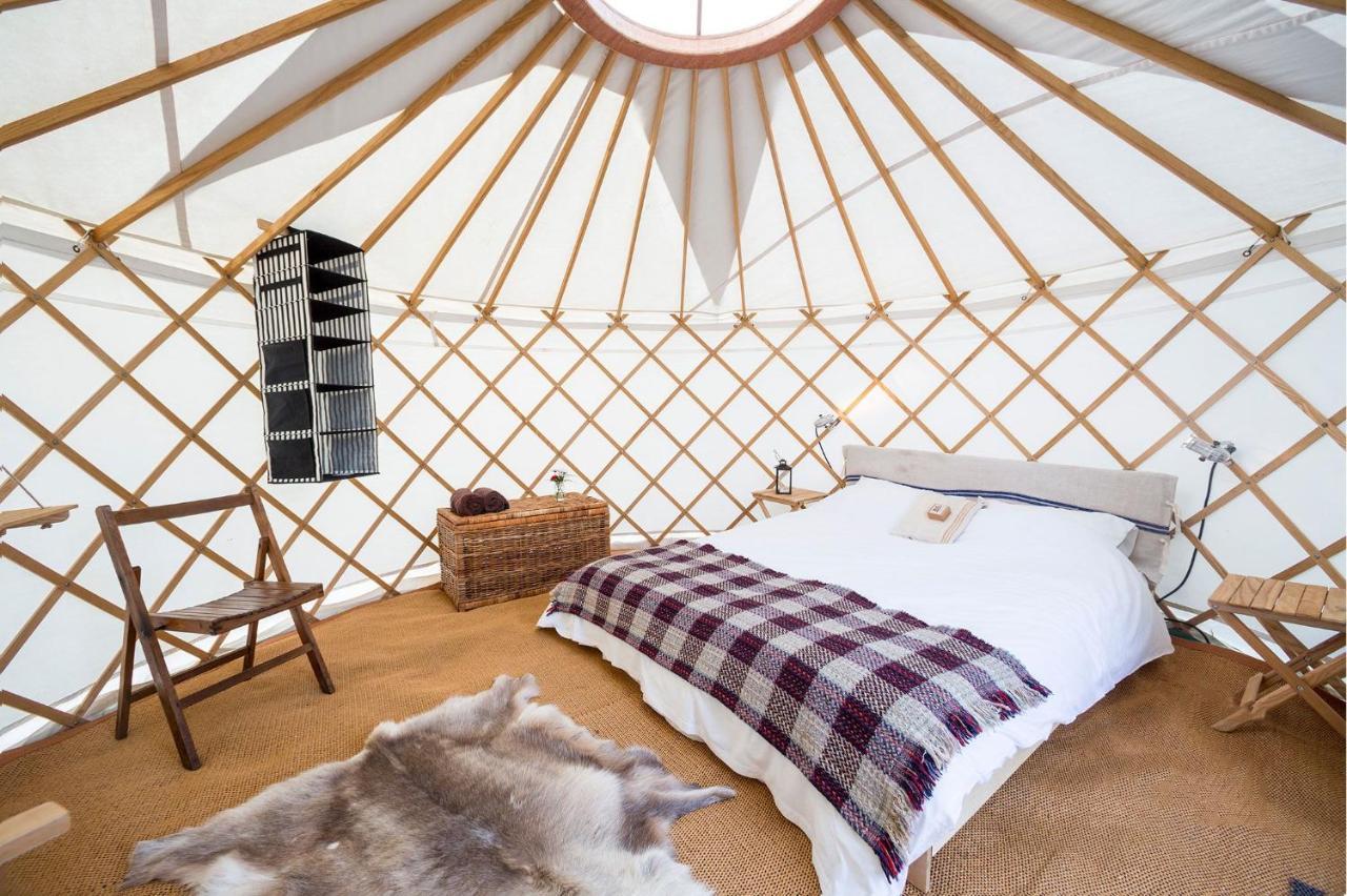 Festival Yurts Hay-On-Wye Hotel Buitenkant foto